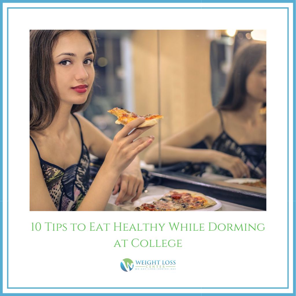 Tips to Eat Healthy While Dorming