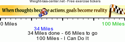 Weight Loss Center Free Exercise Ticker Generator