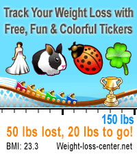Free WLC Weight Loss Tickers