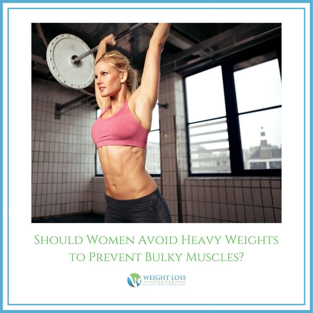 Women Avoid Heavy Weights
